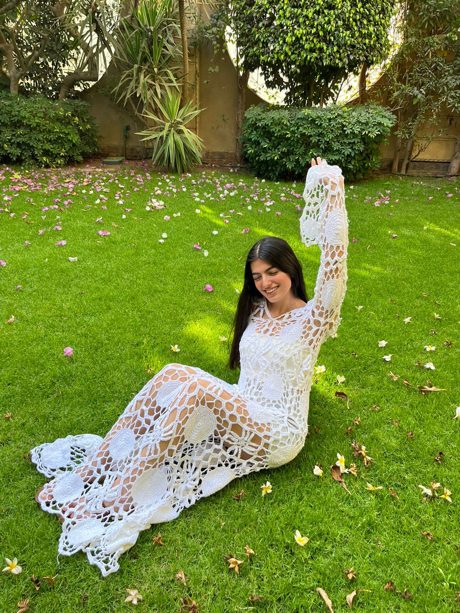 Handmade Patch Beach Party Dress