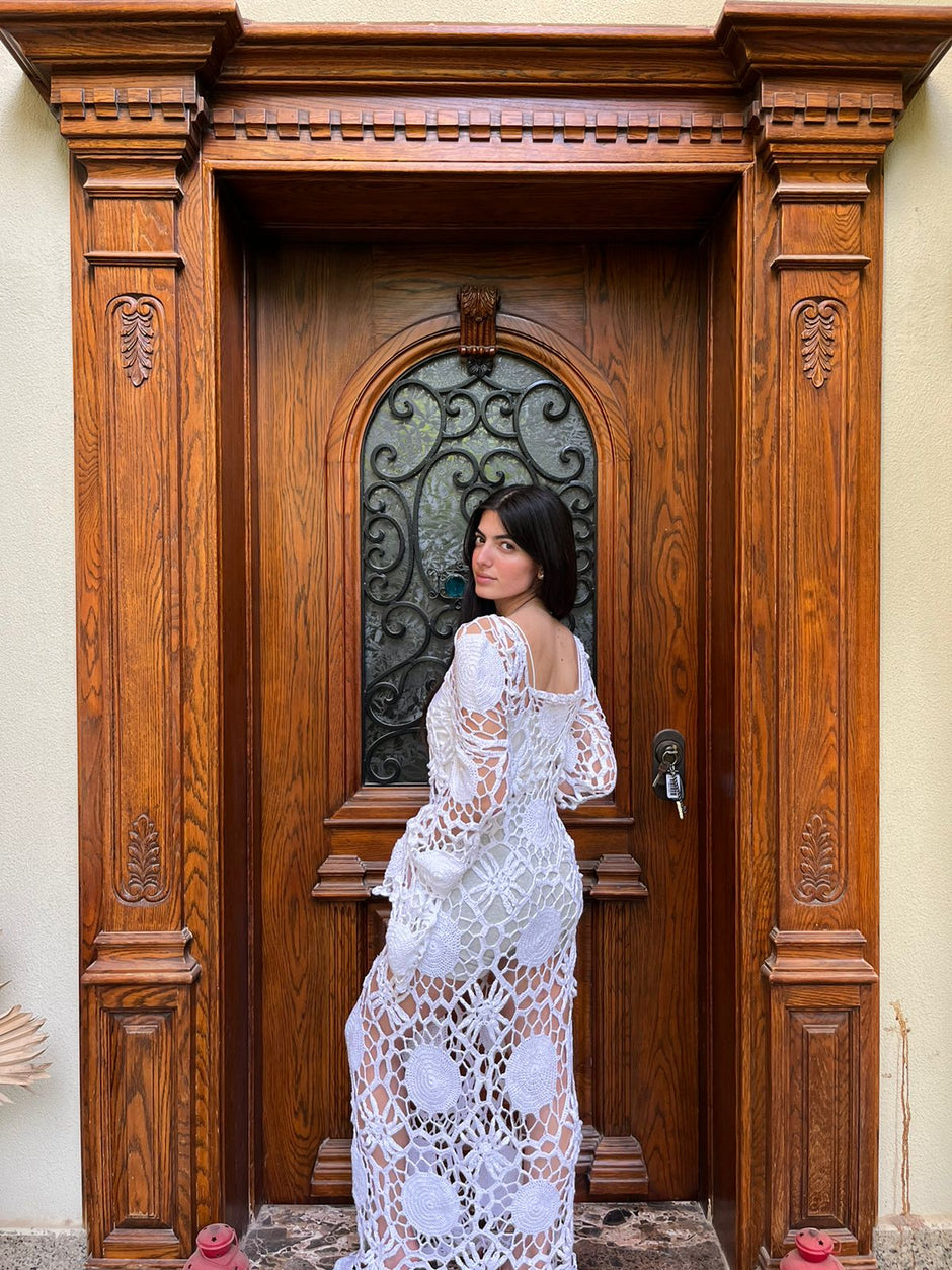 Handmade Patch Beach Party Dress