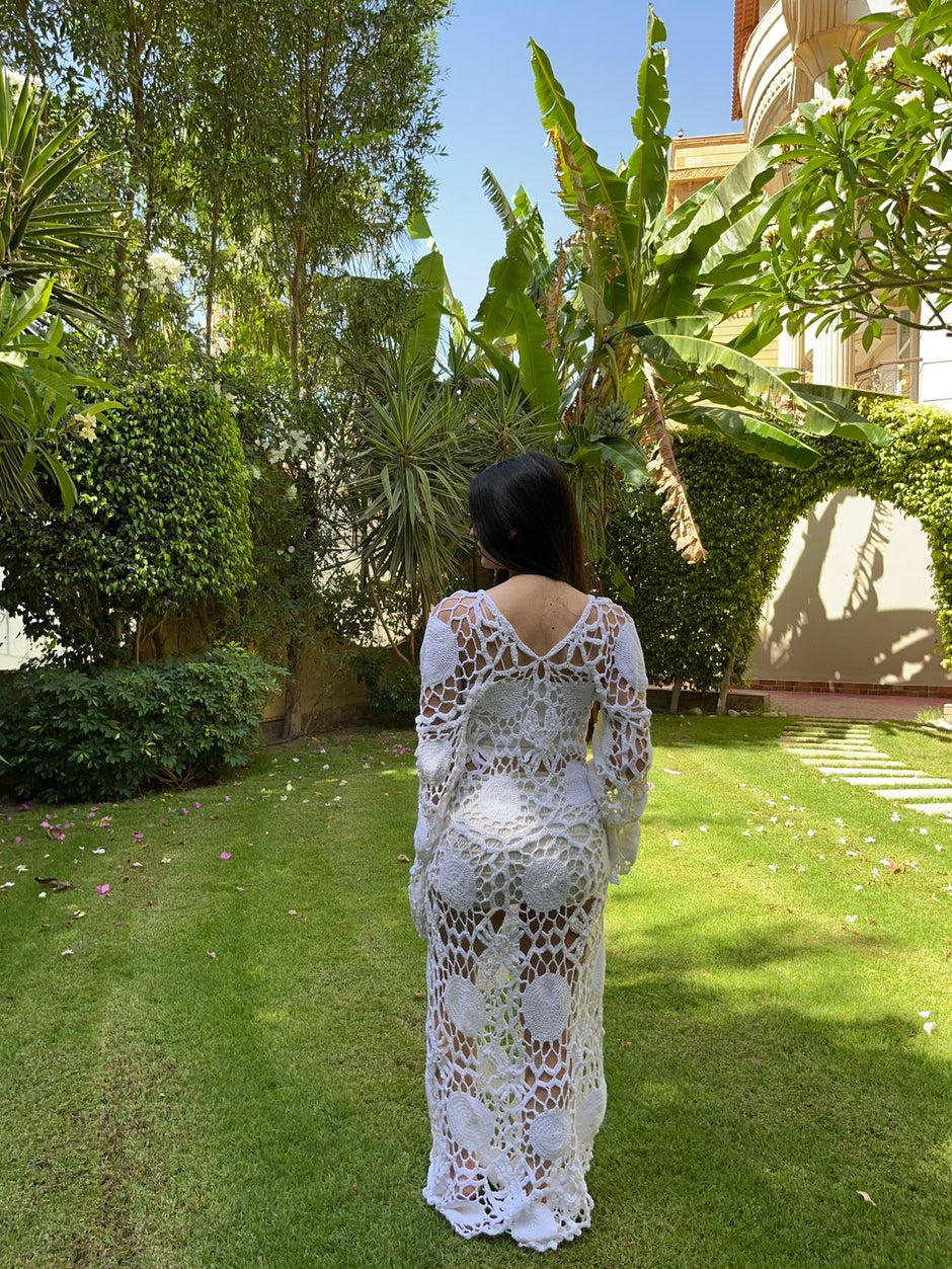 Handmade Patch Beach Party Dress