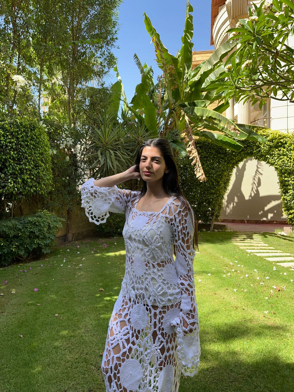 Handmade Patch Beach Party Dress