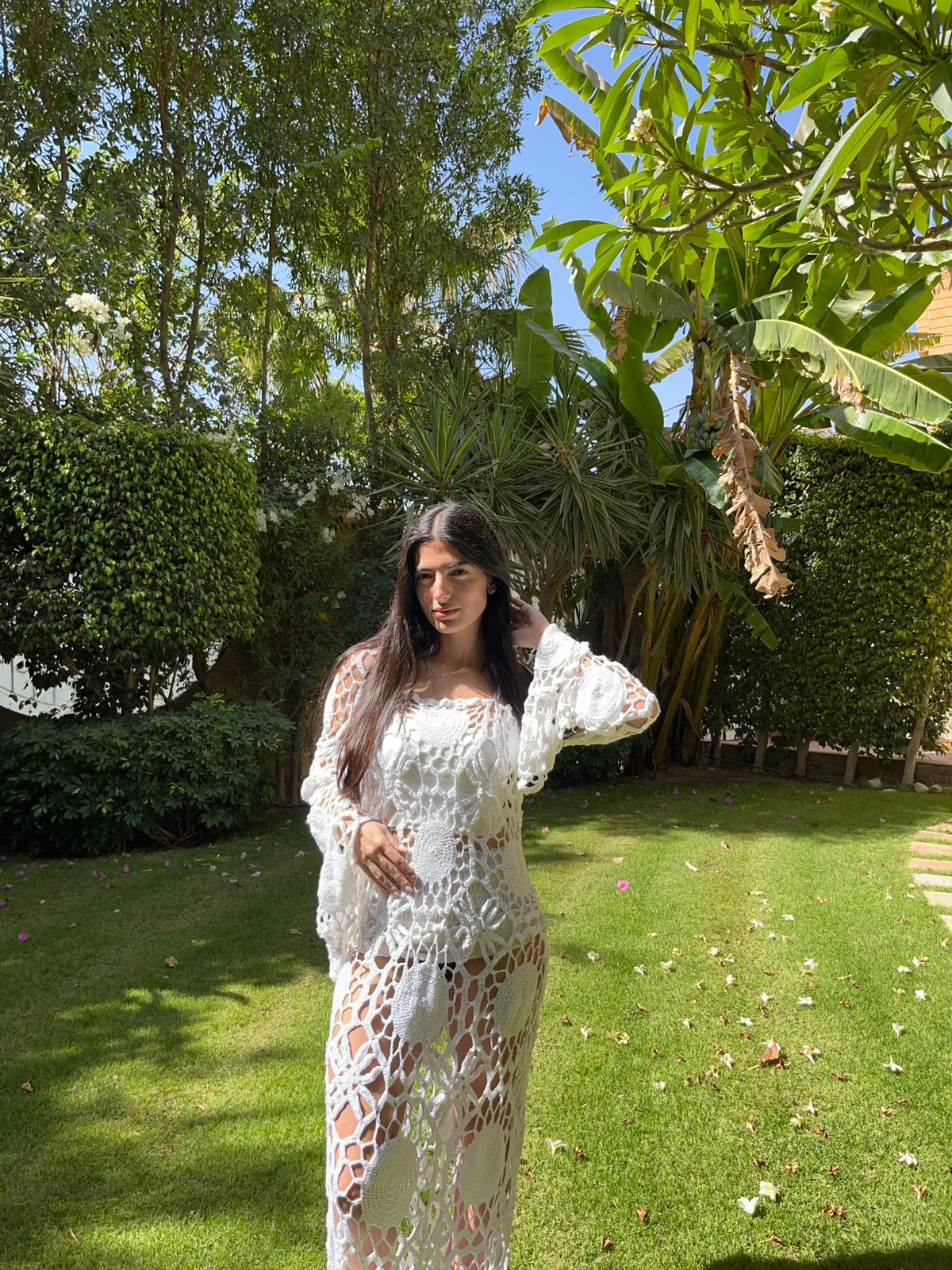 Handmade Patch Beach Party Dress