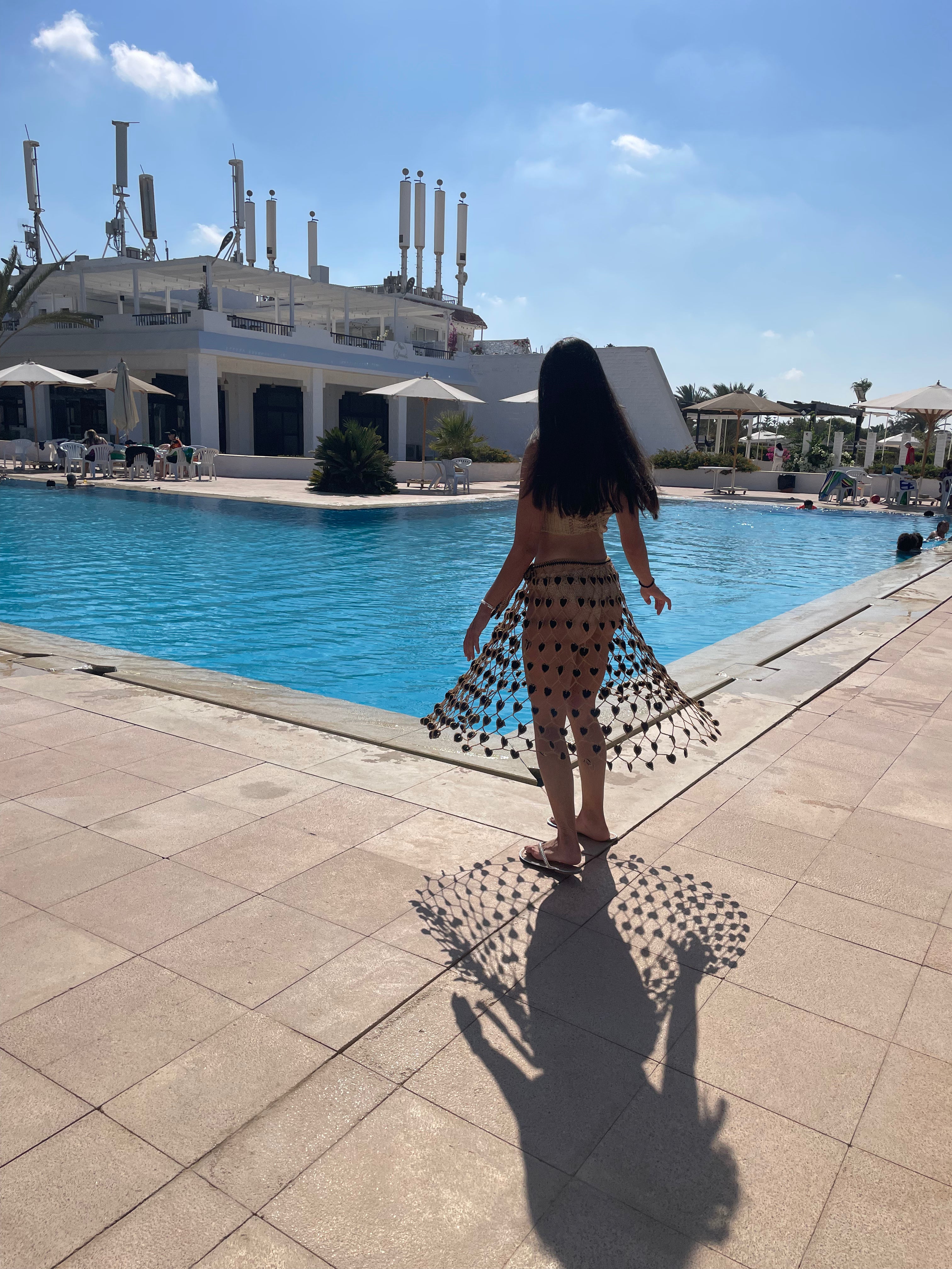 Flower power - Lace coverup