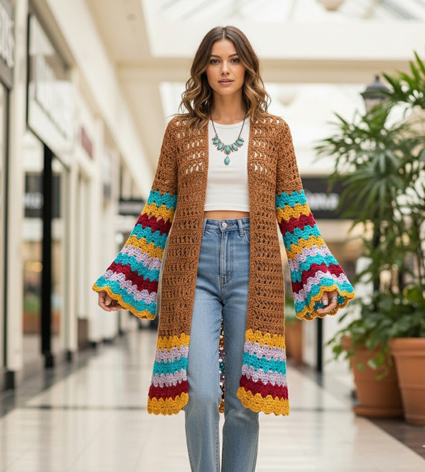 Boho Soul Crochet Cardigan