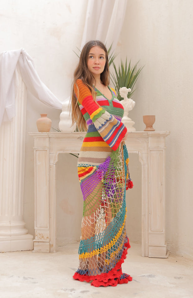 Fiesta Breeze Maxi Dress