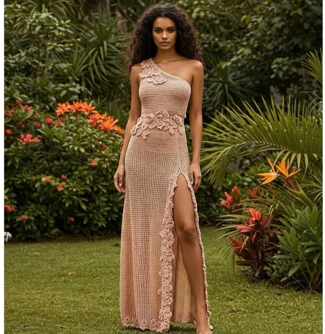 Warm Sandy Maxi Dress