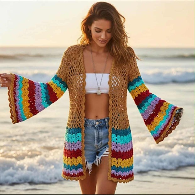 Boho Soul Crochet Cardigan