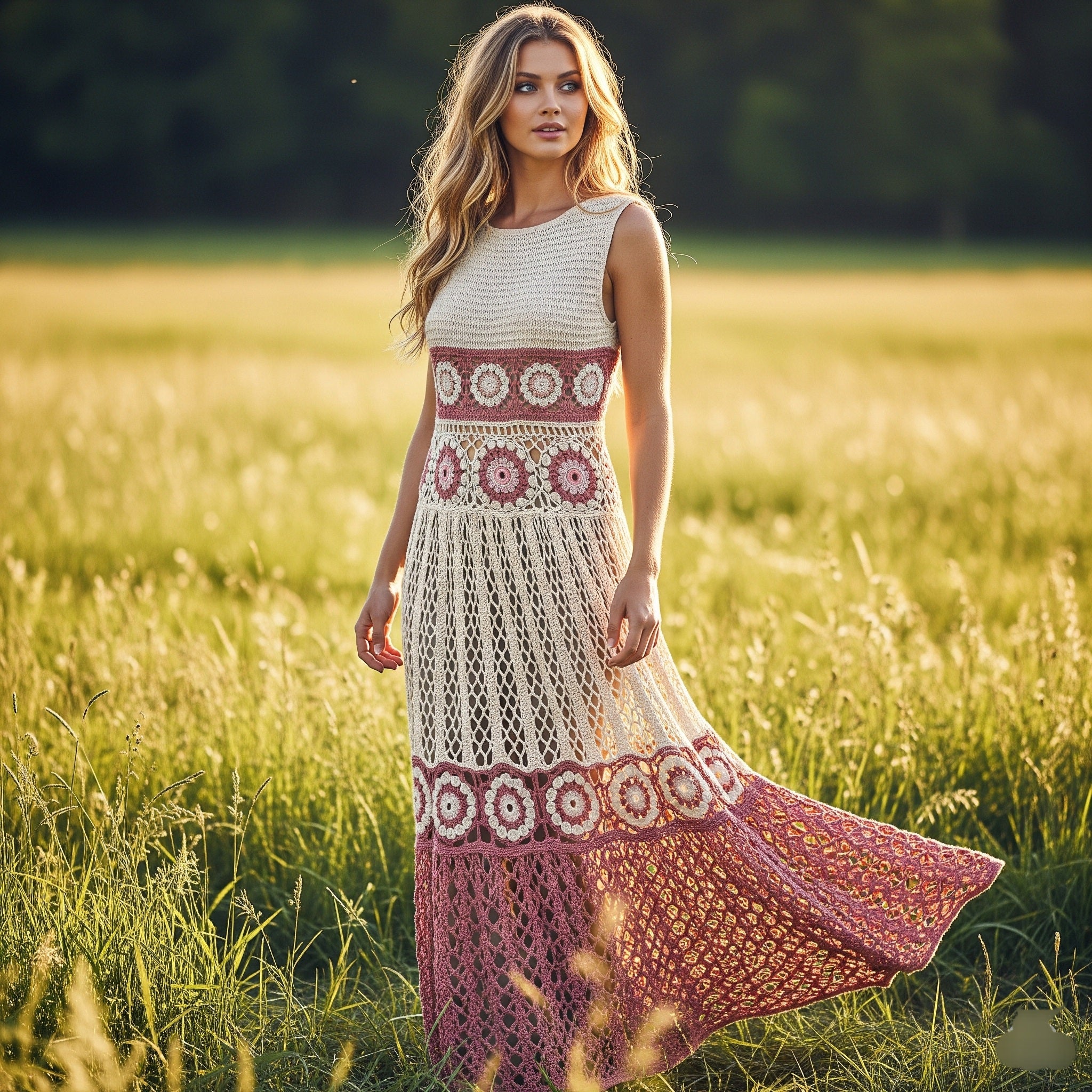 Dusty Rose Maxi Dress