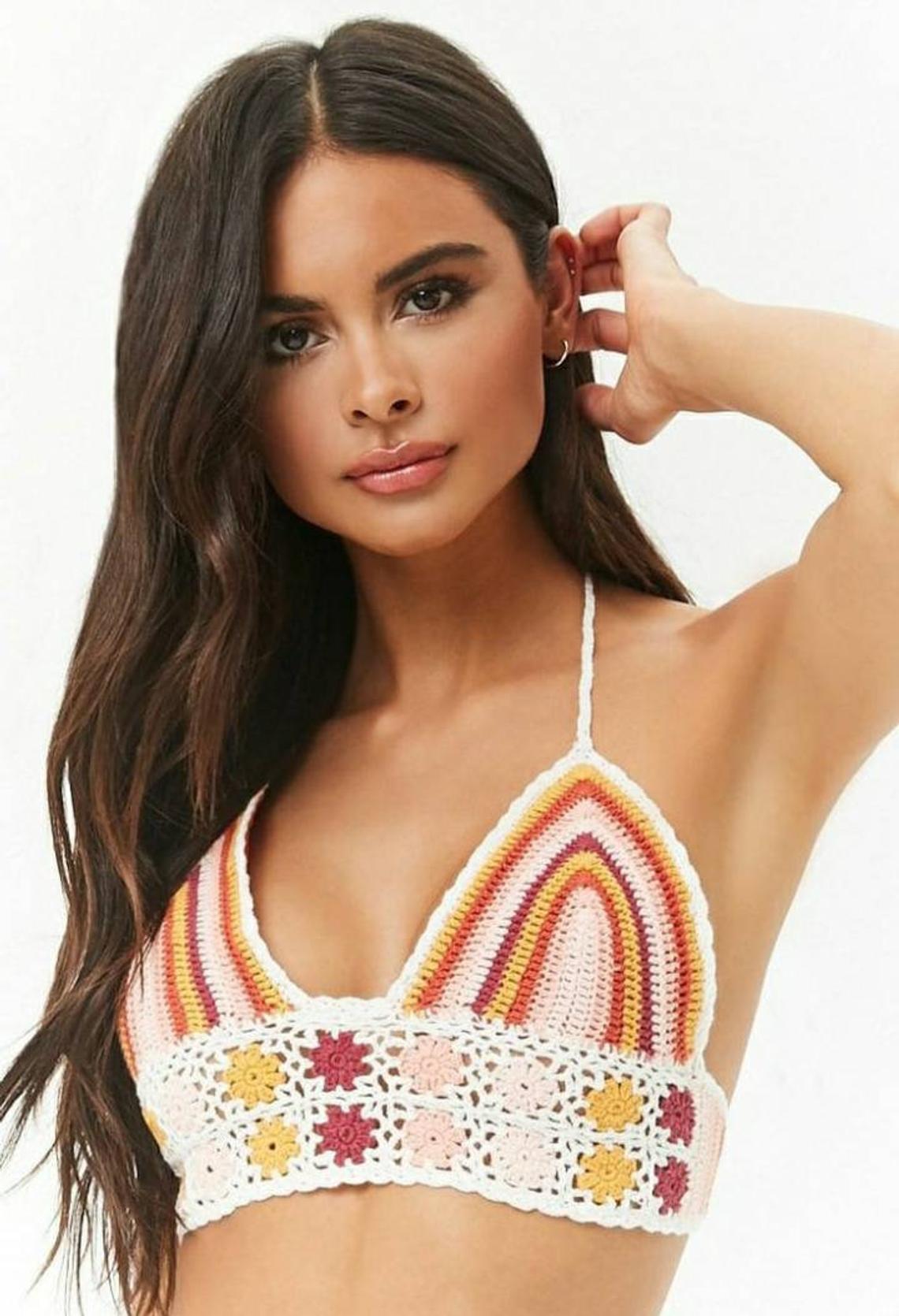 Crochet Beach bikini 2-Pieces Swimsuit,