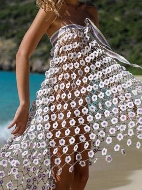 Flower power - Lace coverup