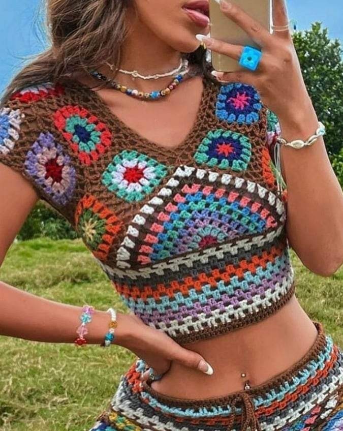 Granny Square Outfit