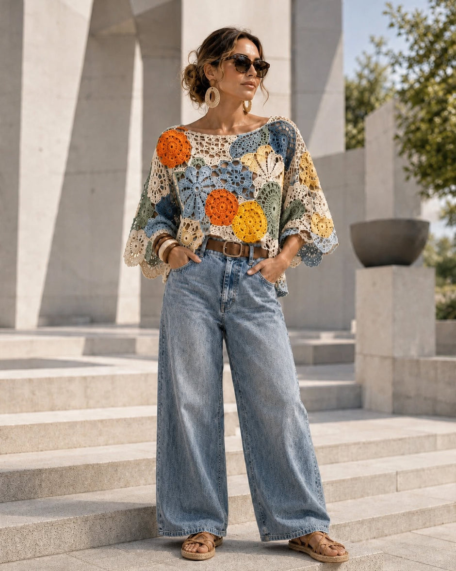 The Tangerine Shoulder Top