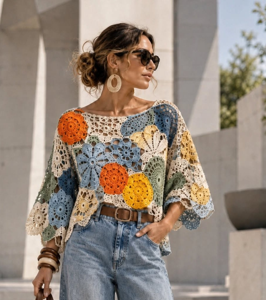 The Tangerine Shoulder Top