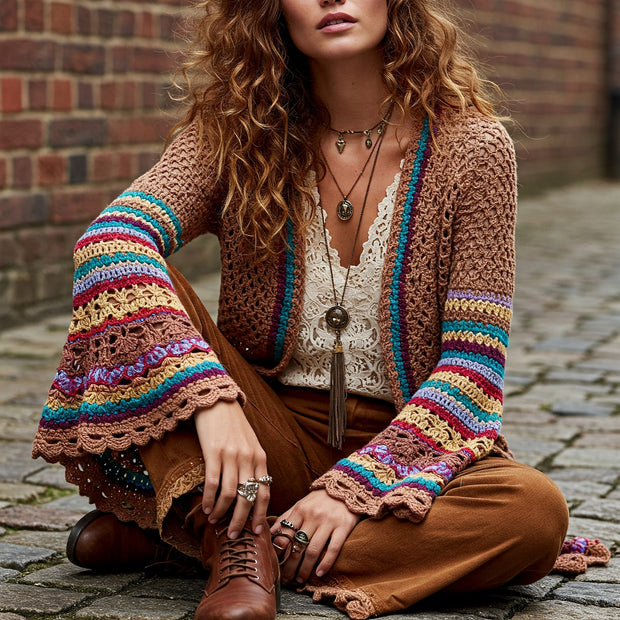 Gypsy Soul Crochet Cardigan