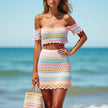 Striped crochet Outfit