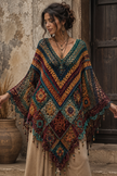 Gypsy Garden Poncho