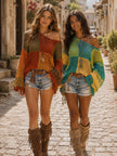 Boho Colorblock Crochet