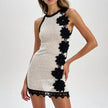 Black&white Mini Dress