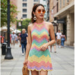 Rainbow Cocktail Dress