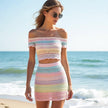 Striped crochet Outfit