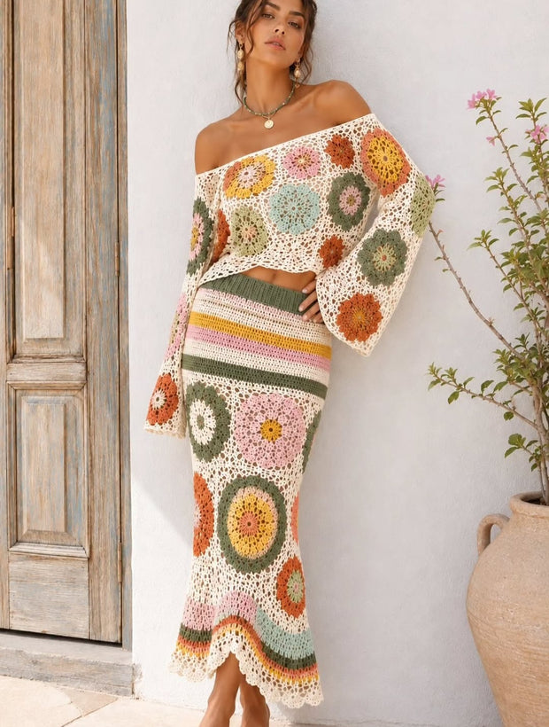 Mykonos Granny-Chic Set