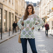 Floral Blouse Long Sleeve