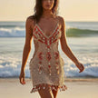 Seashell Boho Treasure Mini Dress