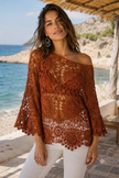 Alyaa Floral Crop Top