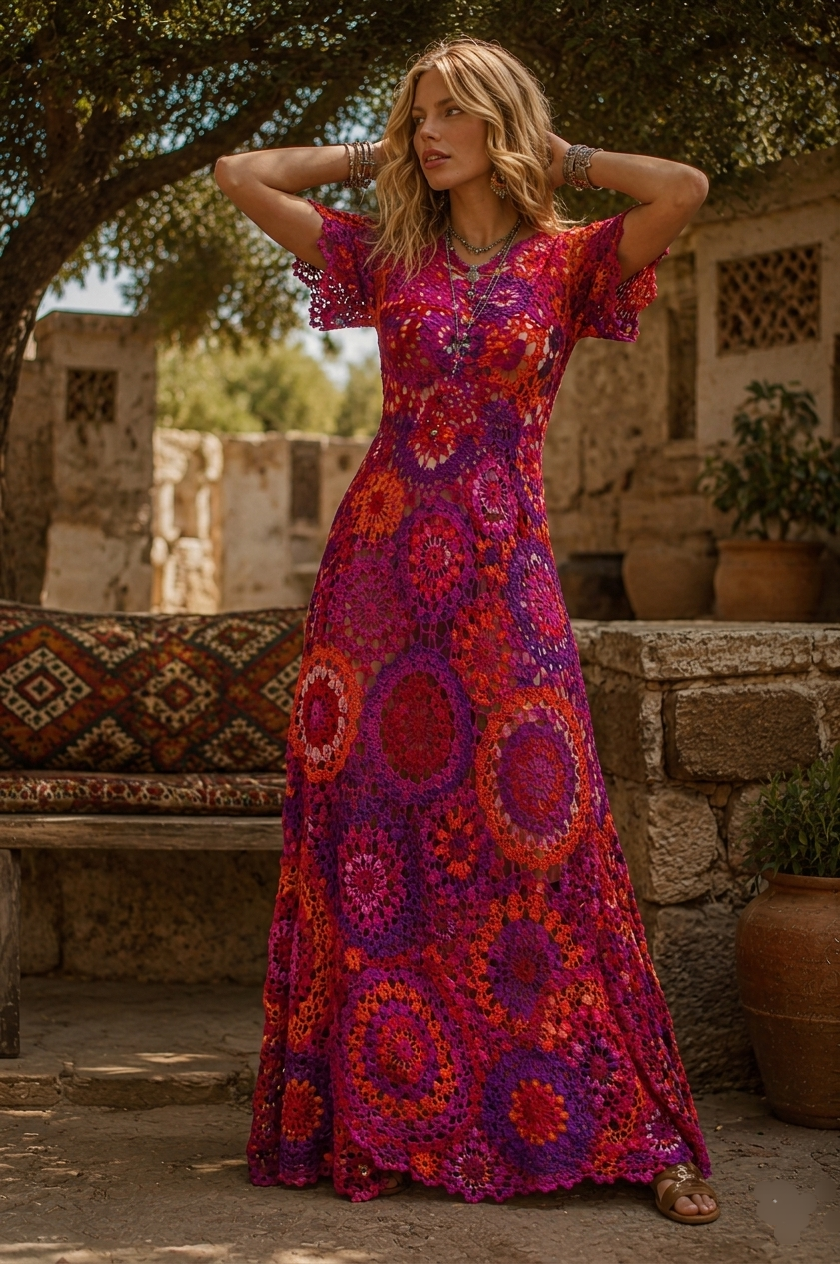 The Tala Mandala Maxi Dress