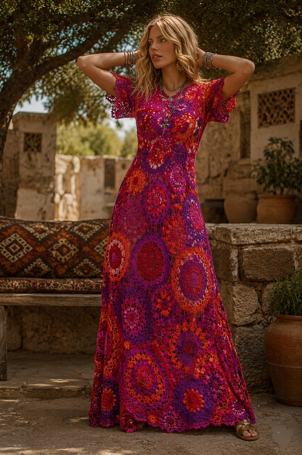 The Tala Mandala Maxi Dress