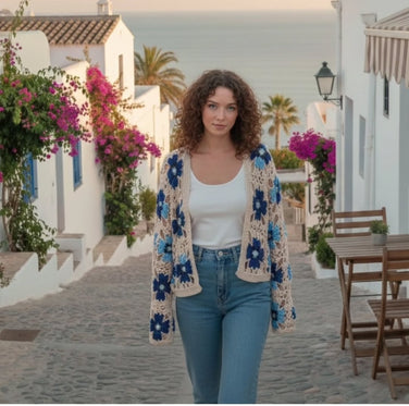 Royal Crochet Cardigan