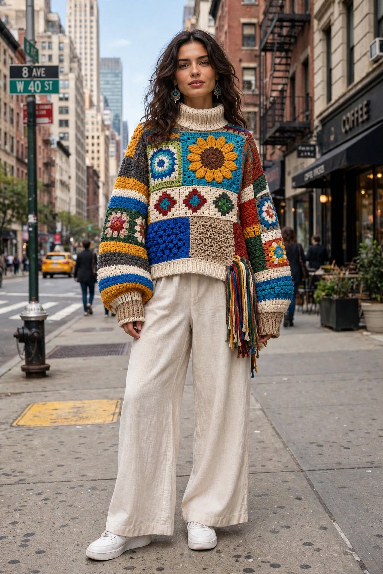 Granny Bloom Turtleneck
