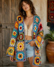Classic granny-square Cardigan