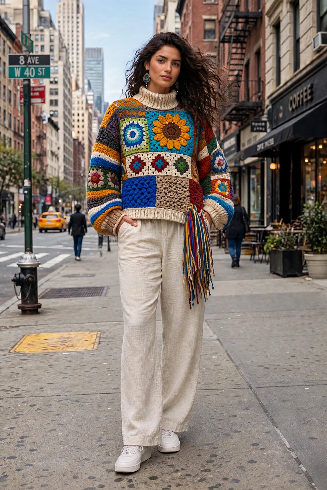 Granny Bloom Turtleneck