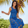 Sabrina Crochet Maxi Dress