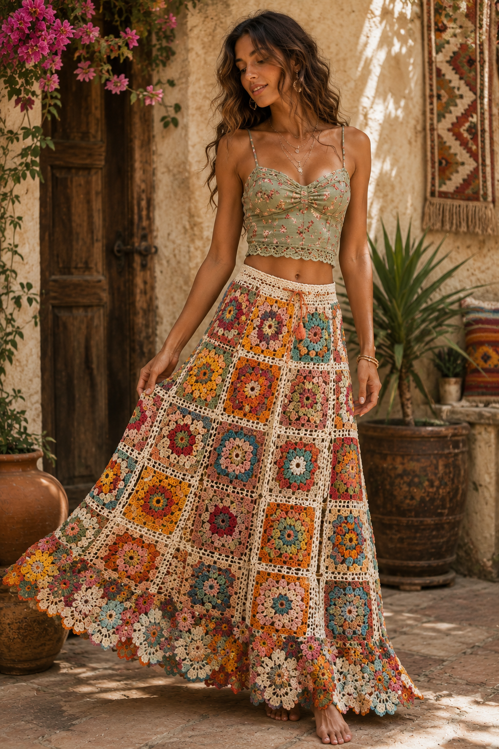 Festival Long Grany Skirt