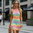 Rainbow Cocktail Dress