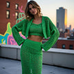 Emerald Skyline Crochet Set