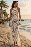 Medusa Flower Maxi Dress