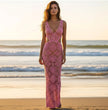 Starlit Bloom Maxi Dress