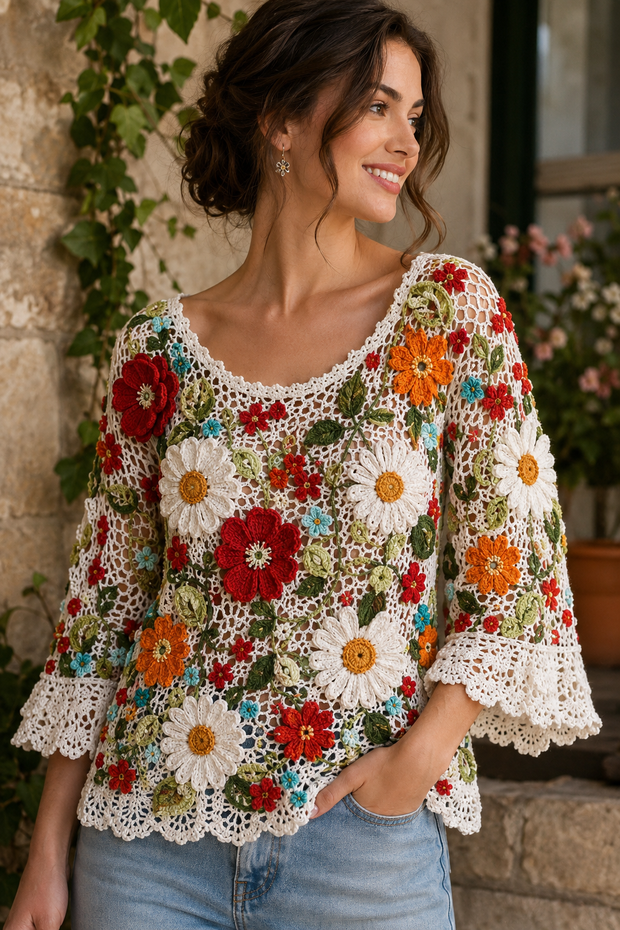 Valencia Bloom Blouse