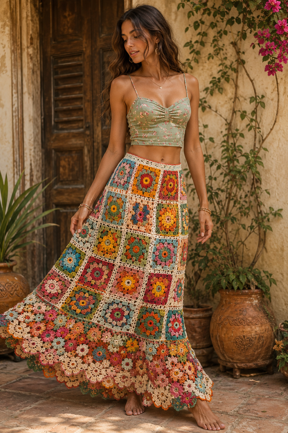 Festival Long Grany Skirt