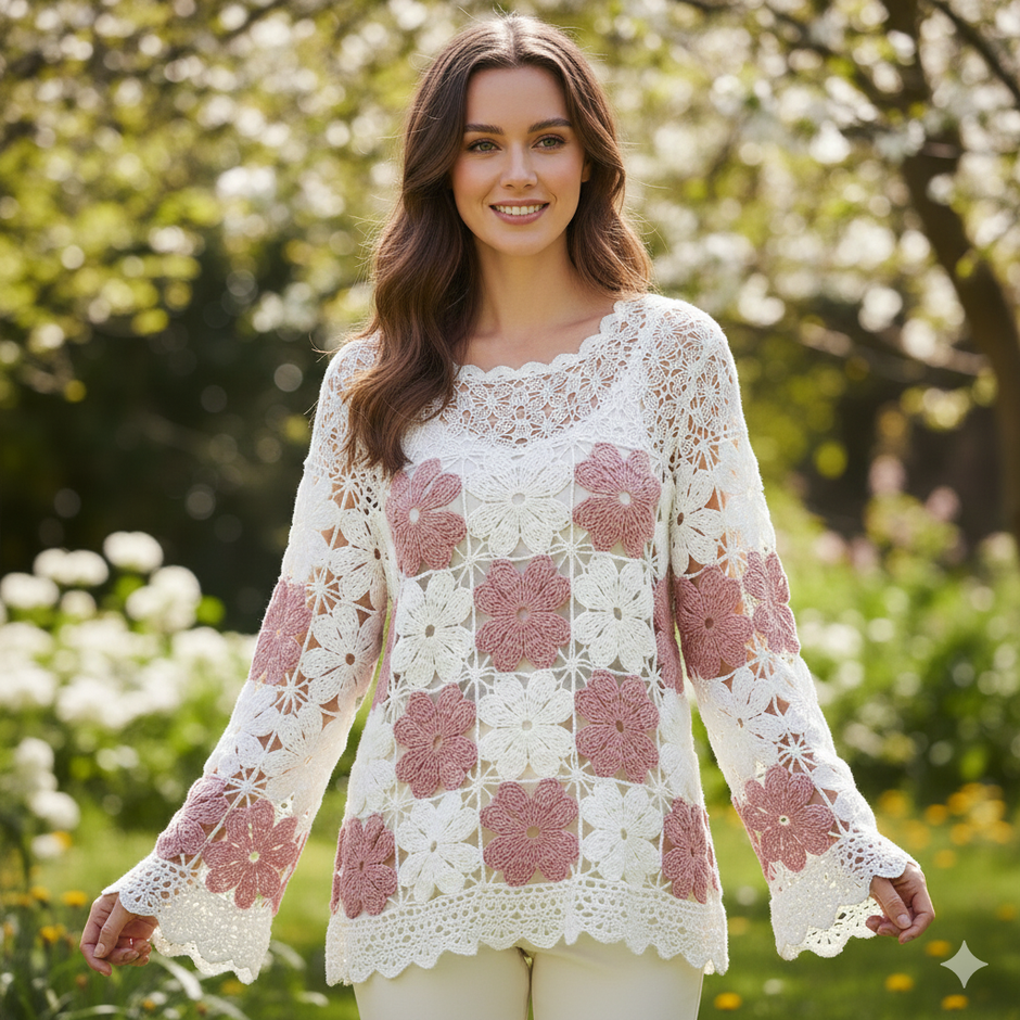 Floral Blouse Long Sleeve