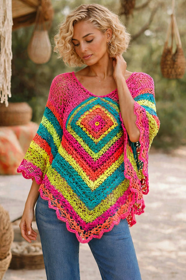 The Painted Canyon Poncho