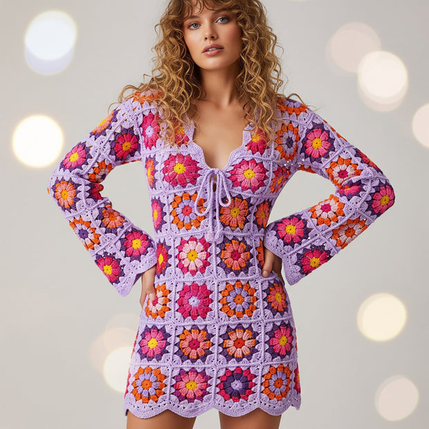 Lavender Mini Dress