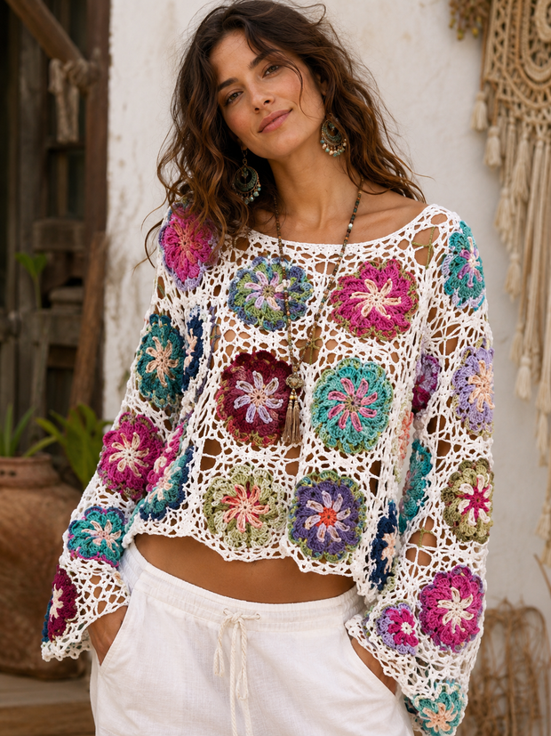 Ibiza Patchwork Cover-Up