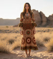 Earthy Classic Party Dress