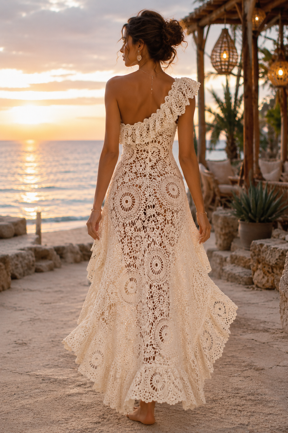 Sunset Solstice Gown Dress