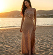 Warm Sandy Maxi Dress