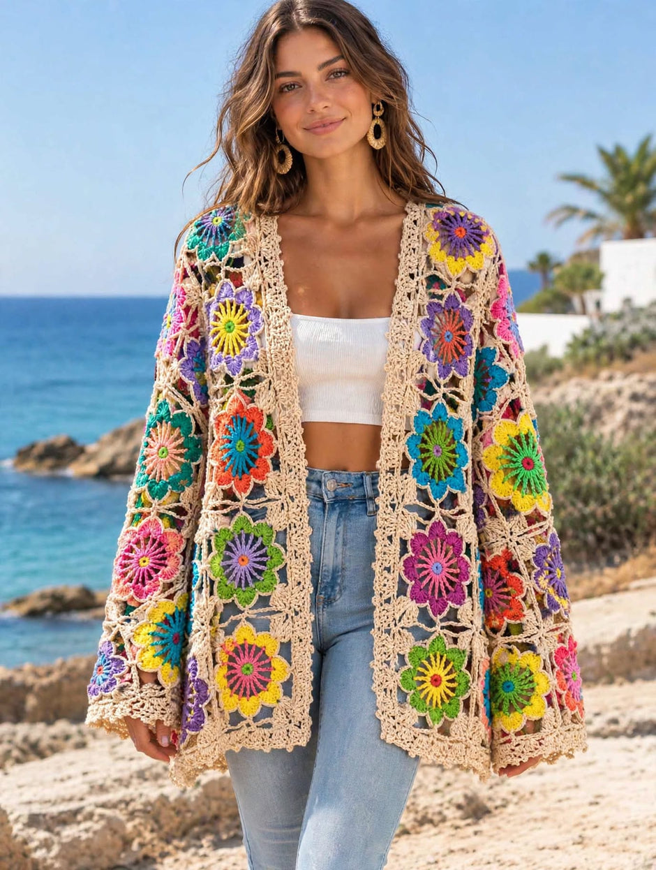 Happy Hour Crochet Jacket