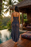Cerulean Mandala Maxi Dress